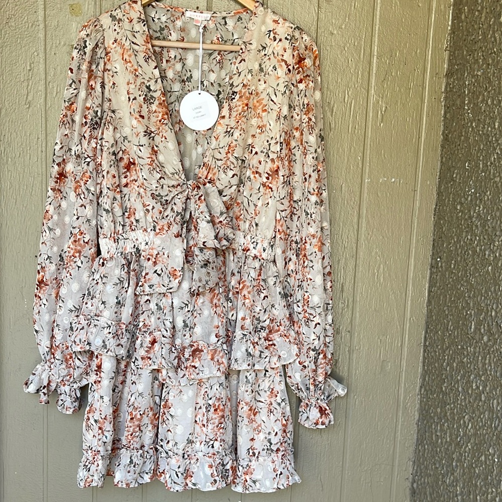 Luxxel floral dress
